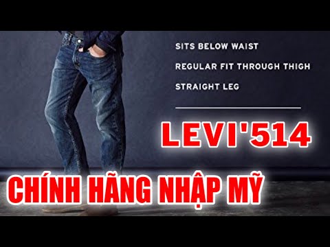 Video Quần levi's chính hãng xách tay USA sản xuất Mexico... - youtube
