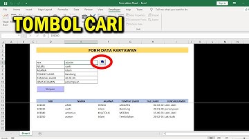 Tombol Pencarian | Form Tanpa Userform VBA Excel