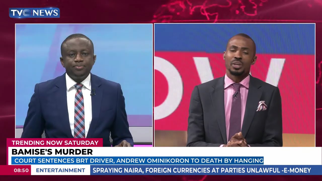 Trending Now: Court Sentences BRT Driver Andrew Ominikoron To Death By Hanging