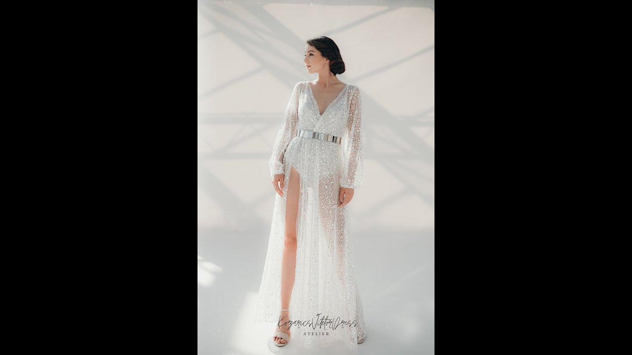 Sparkling wedding dress by KozaricsViktorDress