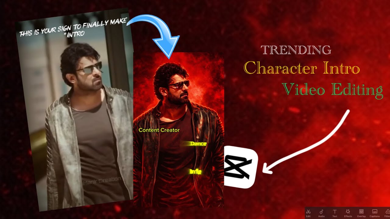 Instagram Trending Character Intro Video Editing Tutorial | Viral Intro Reels Edit On Capcut