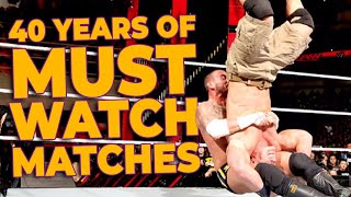 One WWE Match You MUST Watch From Every Year 19842024