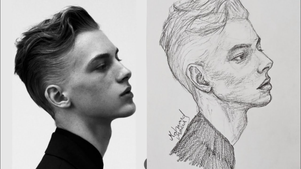 Learn to draw a face using the Loomis method - YouTube