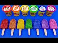 Satisfying Video l How to Make Glitter Ice Cream Toys With Playdoh Cutting Asmr #25 | BiBi Asmr