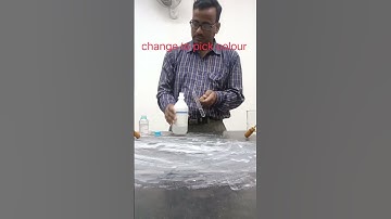 #269 @ #phenolphthalein indicator colour change #phenolphthalein indicator #experiment #ytshort