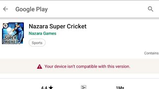 How to Download Nazara Super Cricket For Android Device/( Downloading Problem Solved). screenshot 3