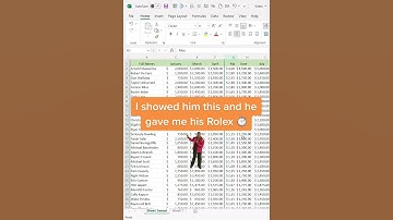 #excel #tutorials #exceltips #spreadsheets  via sheetsensei tiktok