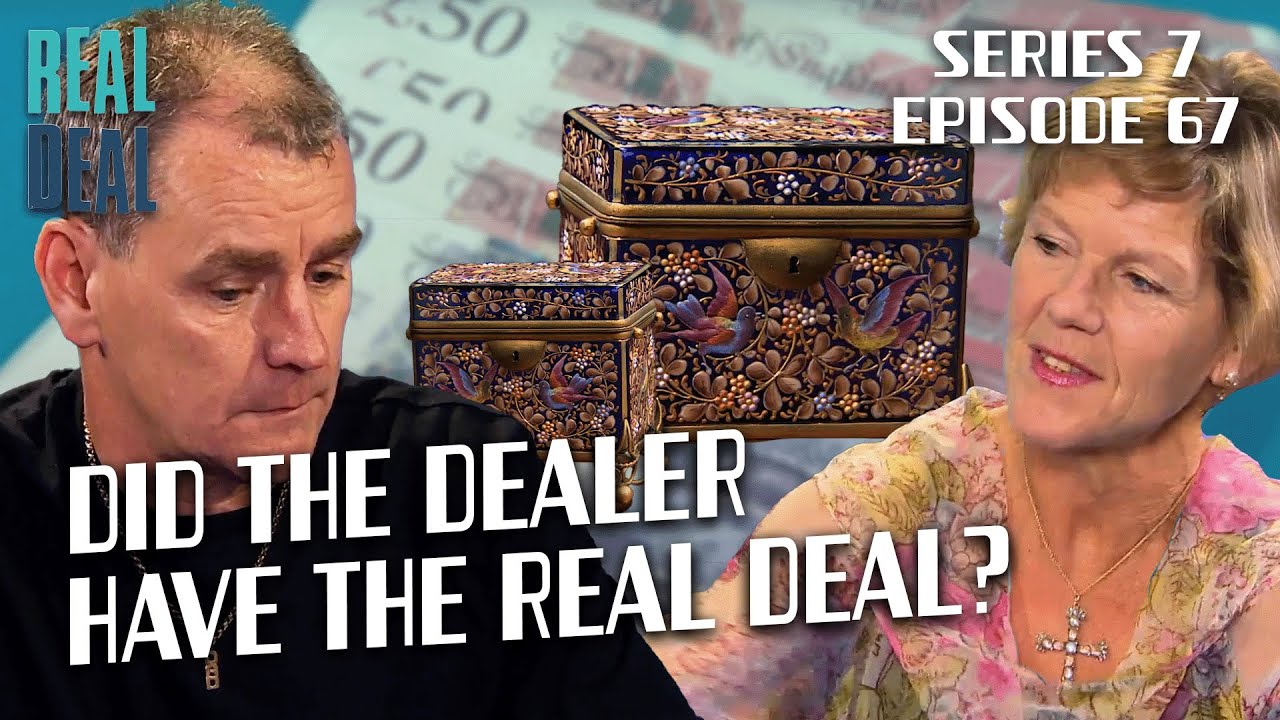 Seller SHORTS themselves of cash going to auction with glass box?! | Dickinson's Real Deal | S7 Ep67