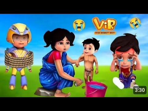 ViR tha robot boy|ViR robot boy suit on | robo boy veer robot boy