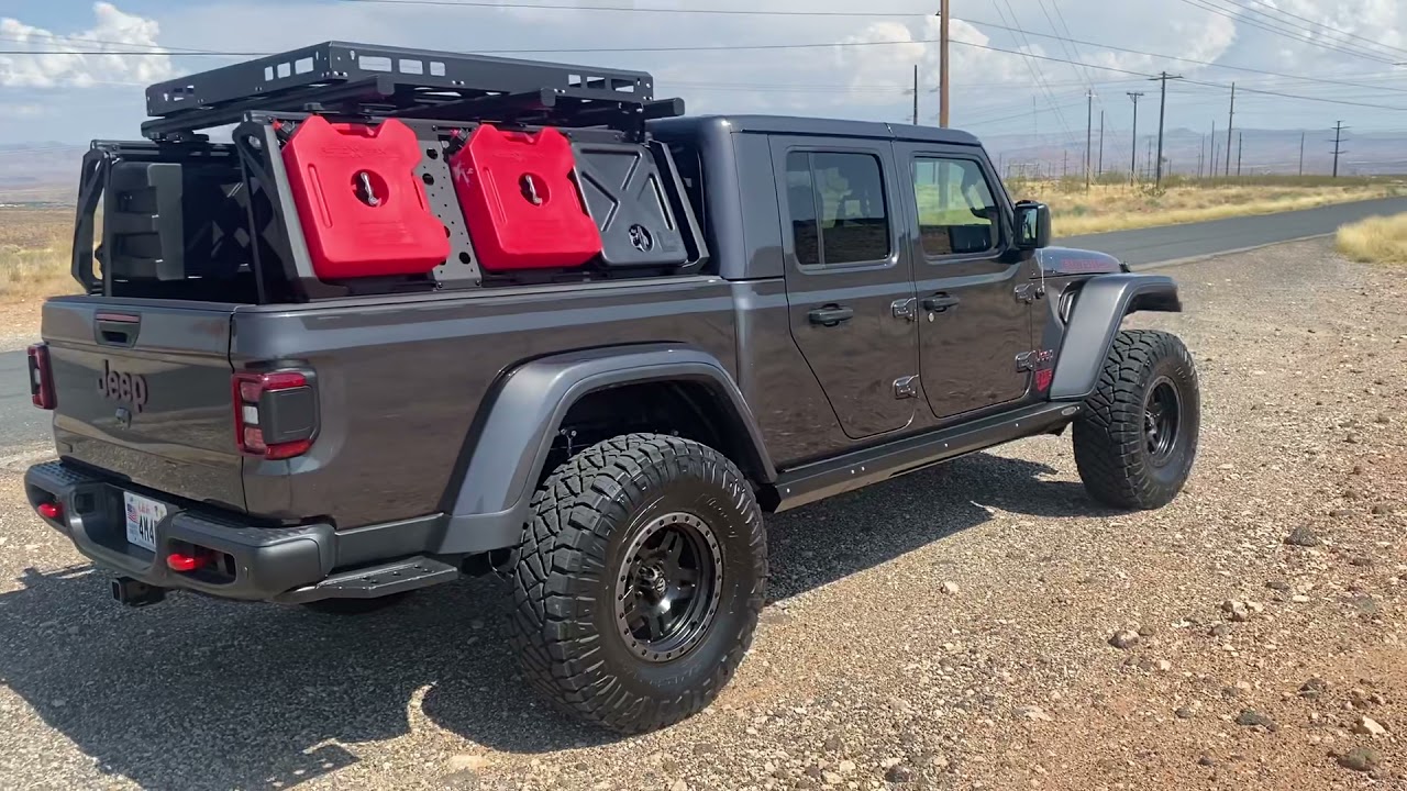 Fred’s ECO Diesel JT hunting truck walk around.