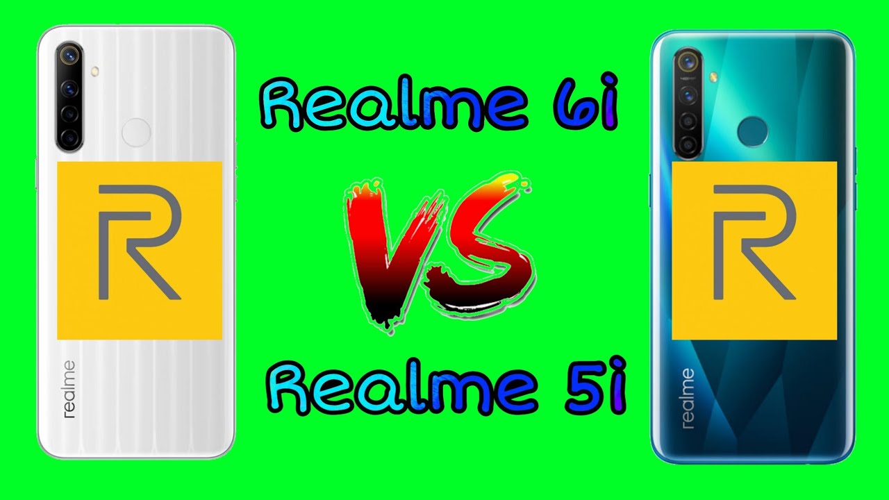 REALME 6i VS REALME 5i