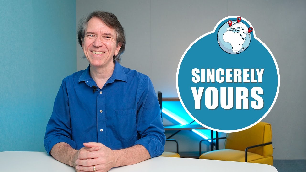 Sincerely Yours – This is Dave, General Manager America - YouTube