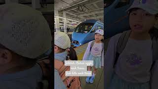 Naik kereta listrik /densha di jepang