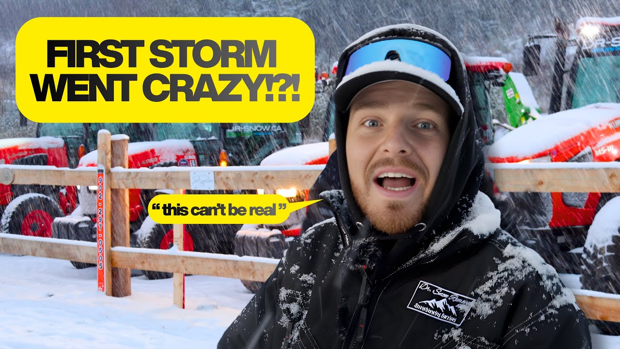 Our FIRST Snowstorm Was TOTAL CHAOS… I Didn’t Expect THIS!