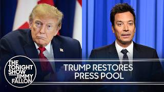 Trump Winces During Military Ceremony, Judge Restores White House Access to Banned Reporters