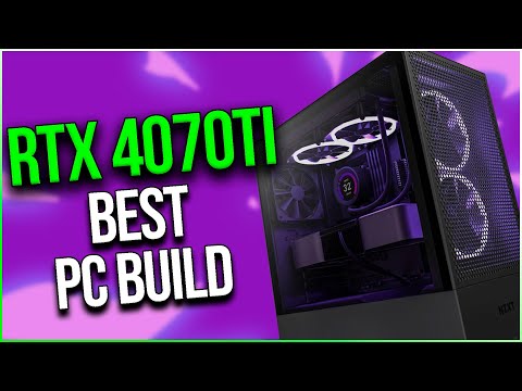 Best "4K Resolution" New RTX 4070 TI Gaming PC Build 2023 🔥