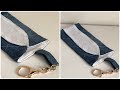 DIY Glasses Case from Old Jeans | Upcycled Denim Project