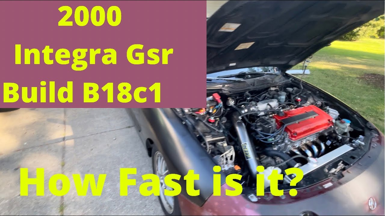 JDM Integra b18c1 all motor, skunk2 honda parts. Test Drive,