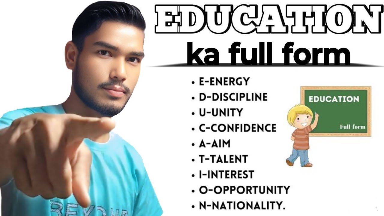 Basic Ka Full Form education ka full form | एजुकेशन का फुल फॉर्म - YouTube