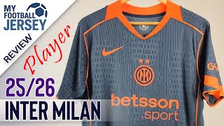 Inter Milan Third Jersey 25/26 (YYJersey) Player Version Review