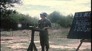Arvn Special Forces Instructors Take A Combat Reconnaissance Patrol Cl In The ...Hd Stock Footage