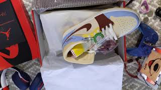 Air Jordan 1 Mid SE Fearless 'Maison Chateau Rouge\