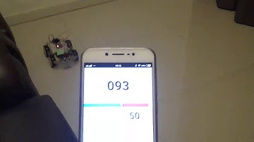 โปรเจค หุ่นยนต์หลบหลีกสิ่งกีดขวาง ESP32 ส่งค่าผ่าน Bluetooth