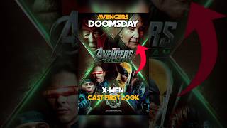 Avengers Doomsday: X-Men cast first look #marvel