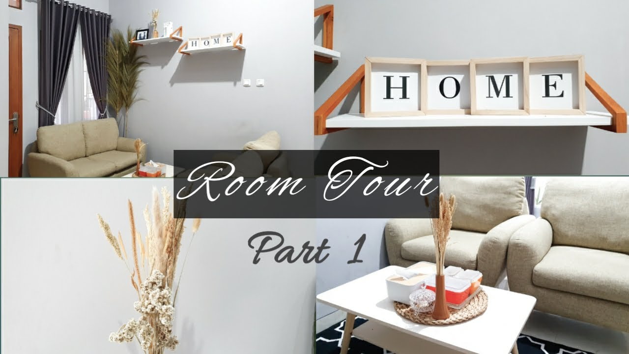 Simple Room Decor Shopee Haul Indonesia Ruang Tamu Ukuran 2 75 3 M Part 1 Youtube