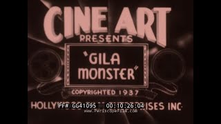 1930s TRAVELOGUES   GRAND CANYON   BRYCE & ZION NATIONAL PARK   GILA MONSTER NATURE FILM  GG41095