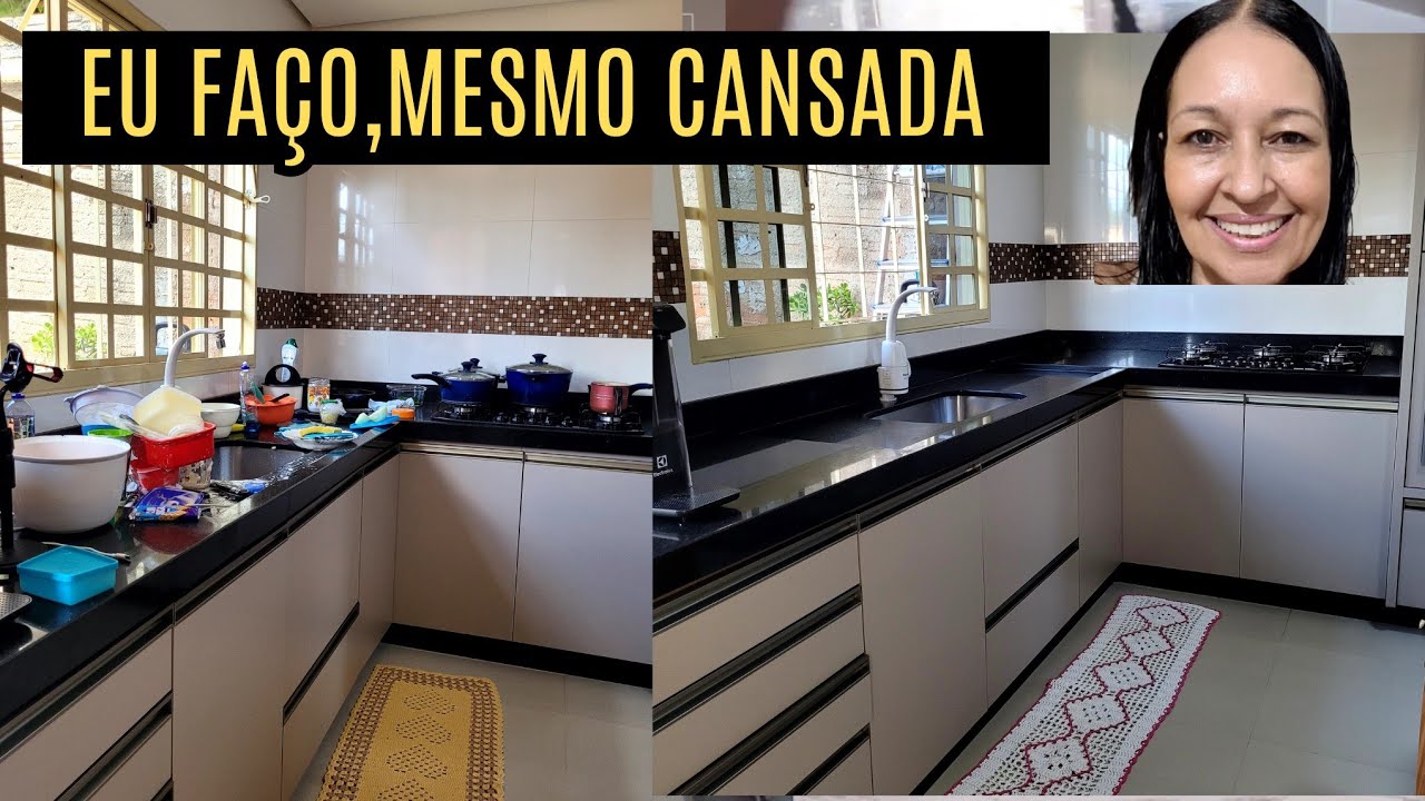 Faxina na cozinha com motivação e fé | Antes e depois