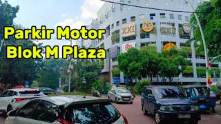 JAKARTA STREET MOTOVLOG BLOCK M PLAZA MOTORCYCLE PARKING
