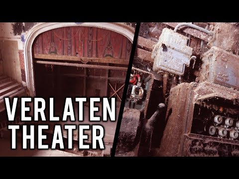 Verlaten THEATER in DRUKKE straat *Bijna dood*