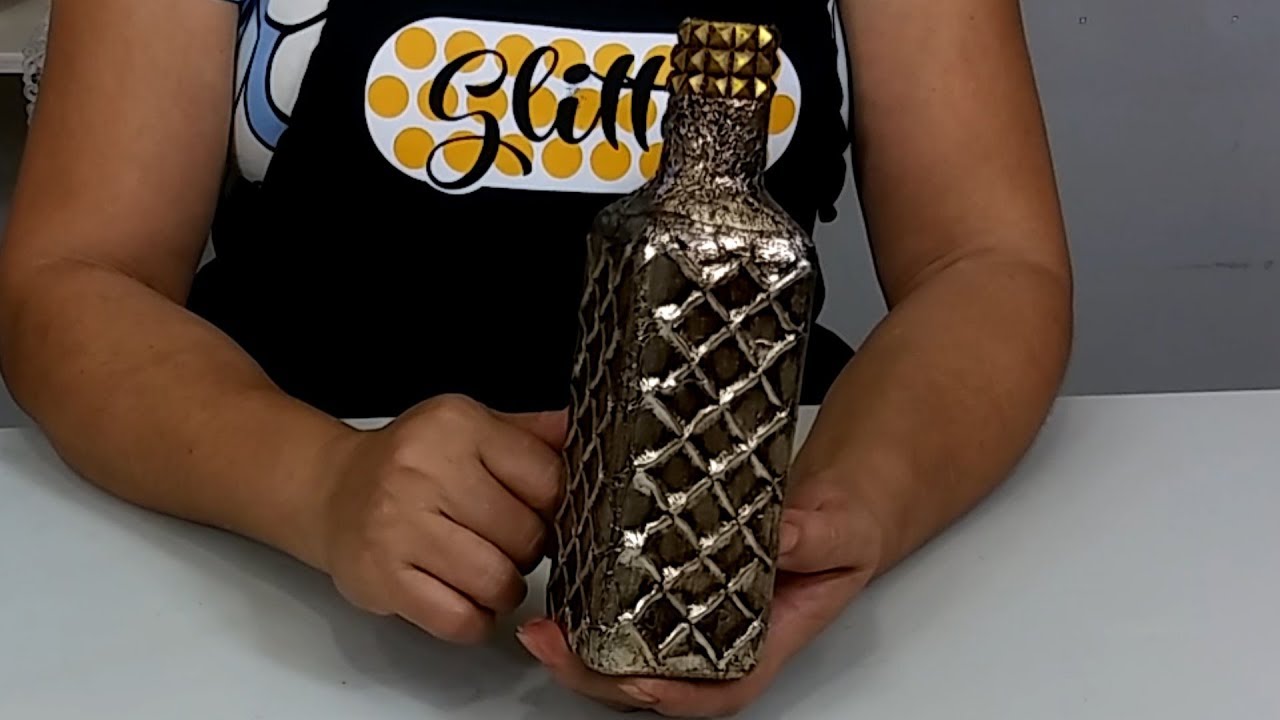 UAU!!!! GARRAFA DECORDA - Prata Boliviana - Artesanato