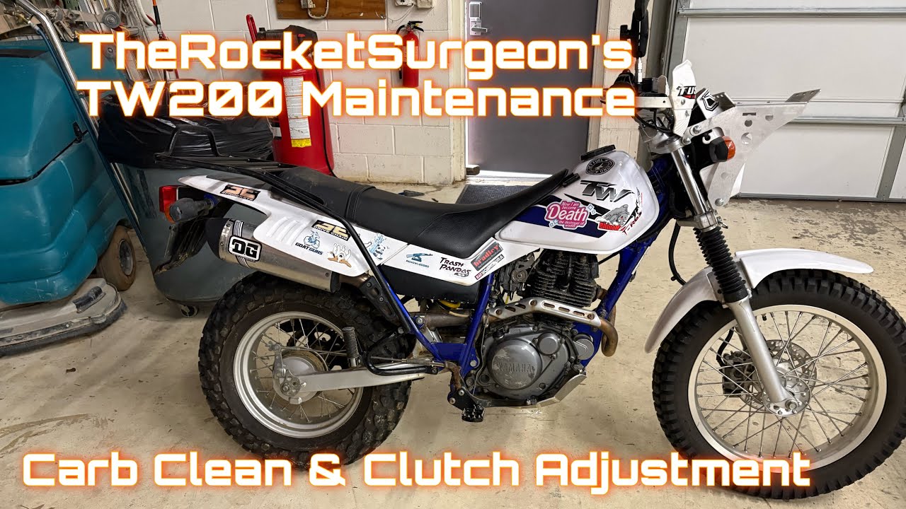 TW200 Maintenace Pt.1 | The Rocket Surgeon's 2001 TW200 Maintenace