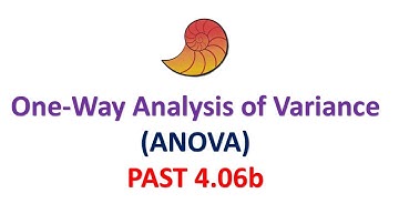 One-Way Analysis of Variance (ANOVA) in Past | Statistics | Statistics Bio7