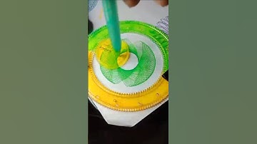 Spin spirograph #satisfying #spirograph #123go #art #asmr #shorts