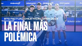 La final más polémica de World Padel Tour | BTG Pactual Chile Open 2023