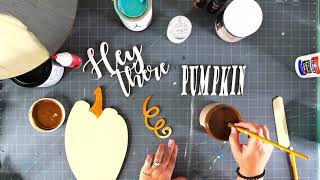 Quick & Easy Fall Door Hanger!  ***New Kit!!!*** How To Paint A Super Cute Fall Door Hanger by Mama Dares To DIY 2,598 views 2 years ago 40 minutes