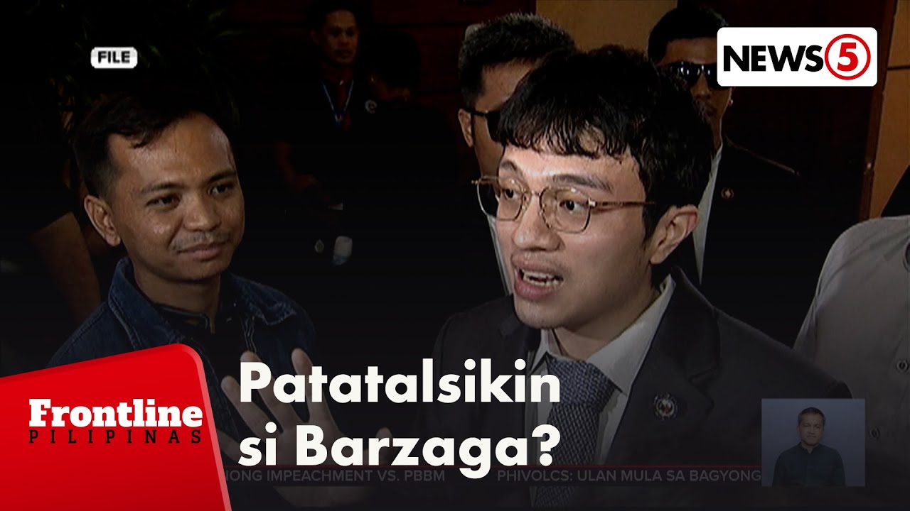 Suspended Rep. Barzaga, gustong patalsikin ng ilang mambabatas | Frontline Pilipinas