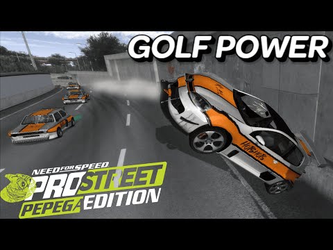 GOLF POWER! (ПРОХОЖДЕНИЕ NFS: PRO STREET Pepega Mod #15)