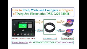 How to Read, Write and Configure a Program of Deep Sea Electronics DSE 7320 MKII ?