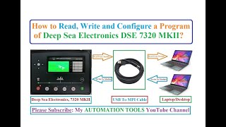 How to Read, Write and Configure a Program of Deep Sea Electronics DSE 7320 MKII ?