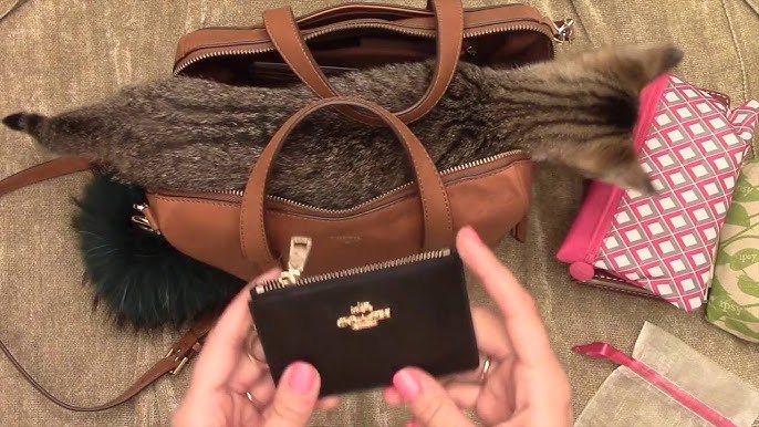 What's in my Bag (Fossil Sydney Satchel Camel) 