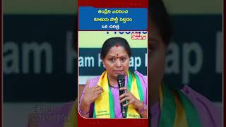 తండ్రిని ఎదిరించి  కూతురు సొంతంగా పార్టీ పెట్టడం ఒక చరిత్ర | Kavitha Comments On KCR | Tolivelugu
