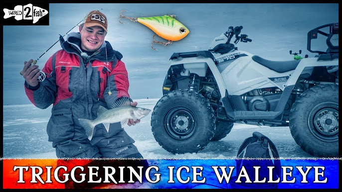 How to Fish Rapala Jigging Raps for Walleye Through the Ice