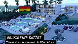 BRIDGE VIEW RESORT FULL TOUR| (GHANA VLOG) | ONE OF THE MOST EXQUISITE RESORTS IN AFRICA 😍 screenshot 1