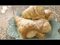 It only takes a few minutes to make Flaky Cream Filled Pastry Horns/Puff Pastry Recipe