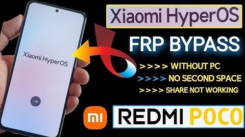 All Xiaomi Redmi Poco Android 15 Frp Bypass Without PC  1000% 🔥