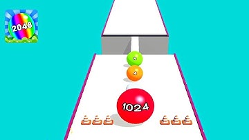 Ball Run 2048: Ball Games 3D ! All Levels Gameplay (141-150) android, ios